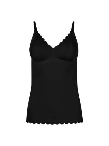 Skiny Spaghettishirt Sensation in Schwarz
