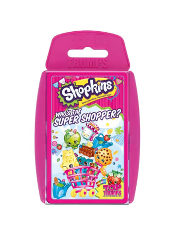 Winning Moves Top Trumps - Shopkins (englisch) Kartenspiel Quartett Kinderspiel in bunt