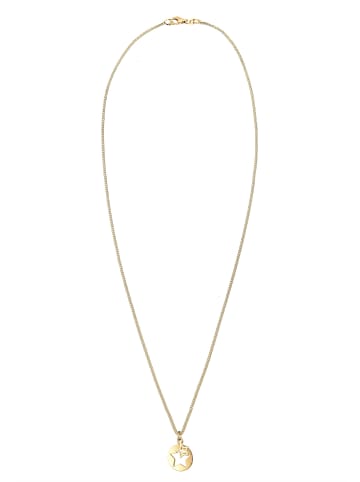 Elli Halskette 925 Sterling Silber Sterne, Stern in Gold