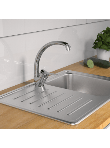 Franz Joseph Schütte ATTICA Spültischarmatur, Chrom