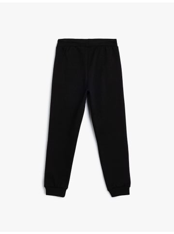 KOTON Sweathose in Schwarz