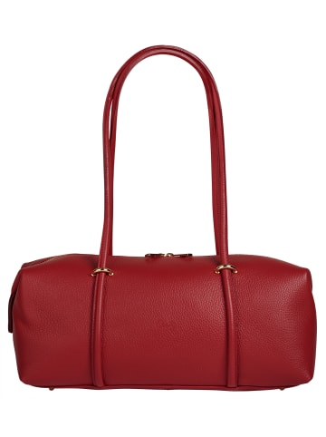 Cluty Handtasche FLIORI echt Leder in rot