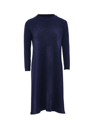 Jalene Damen Strickkleid in Marine