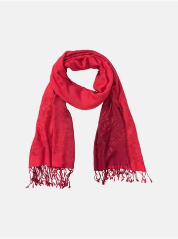 Olsen Schal in Garnet Red