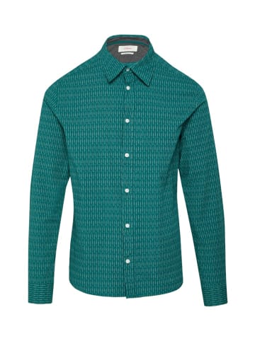 S. Oliver Langarm FreizeitHemd für Herren in petrol