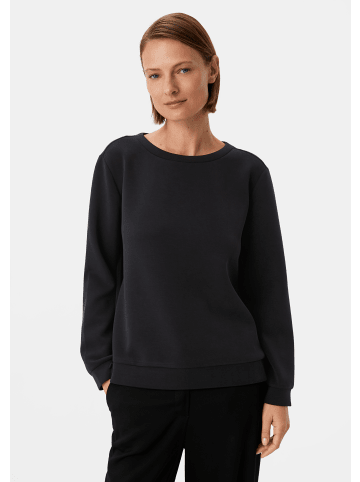 comma Sweatshirt langarm in Schwarz