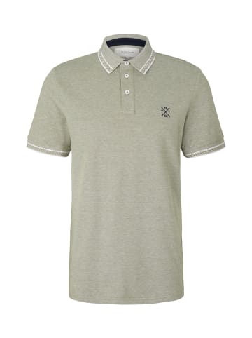 Tom Tailor Poloshirt TWOTONED in Grün