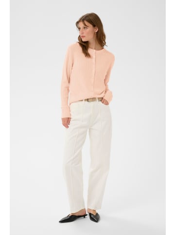 Soaked in Luxury Strickjacke SLSpina Gerade Passform in Pearl Blush