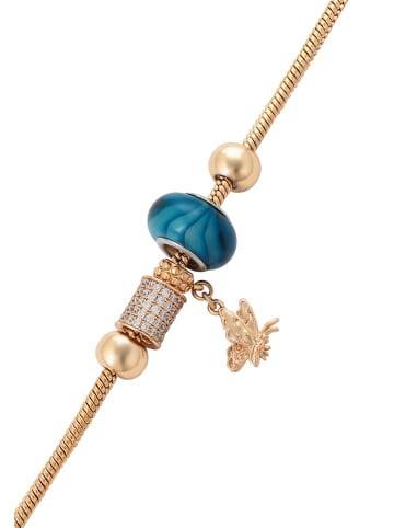 NAEMI Women Bracelet in Rose Gold Turquoise