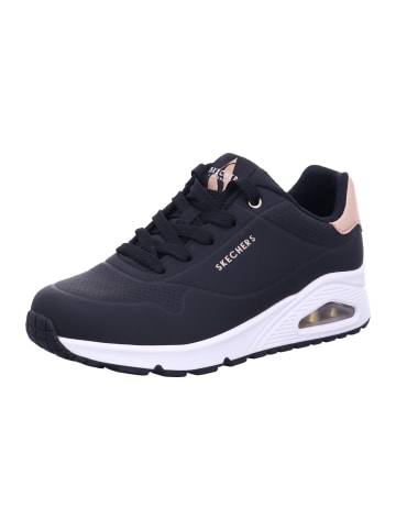 Skechers Damen- Schnürschuhe UNO - GOLDEN AIR in Schwarz