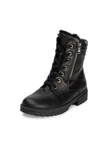 VITAFORM Softnappaleder Stiefeletten in schwarz
