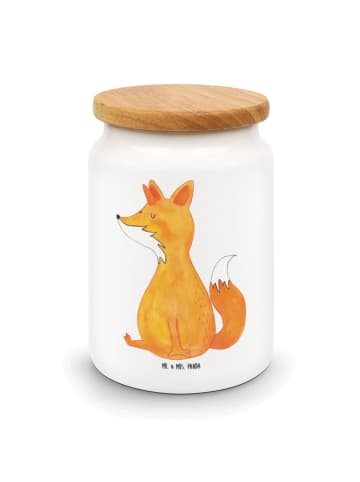 Mr. & Mrs. Panda keramikdose Einhorn Fuchs ohne Spruch in Weiß