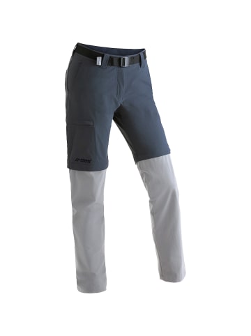 Maier Sports Inara slim zip Da-Zip Off Hose el. in Dunkelgrau0317