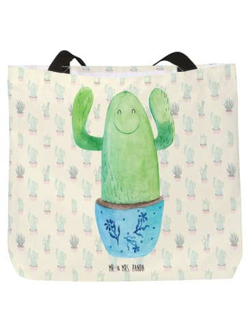 Mr. & Mrs. Panda Einkaufstasche Kaktus Happy ohne Spruch in Kaktus Grün