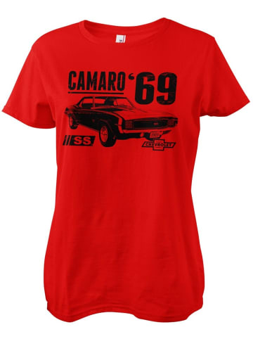 Camaro Shirt "Ss 1969 Girly Tee" in Rot