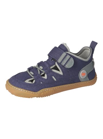 qnuffs Kindergarten Klett Halbschuh/Sneaker in blau