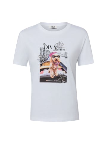 Liu Jo T-Shirt in weiß pink