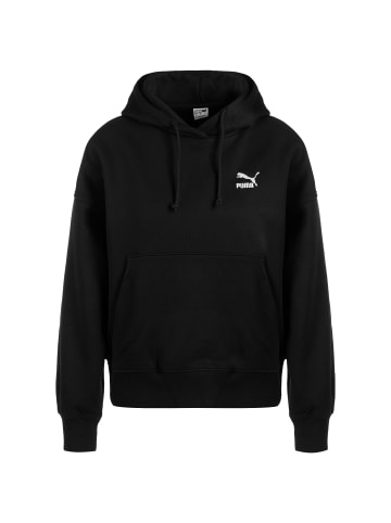 Puma Kapuzenpullover Classics Oversized in schwarz