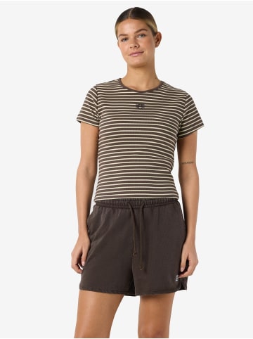 Noisy may T-Shirt in Chocolate Brown
