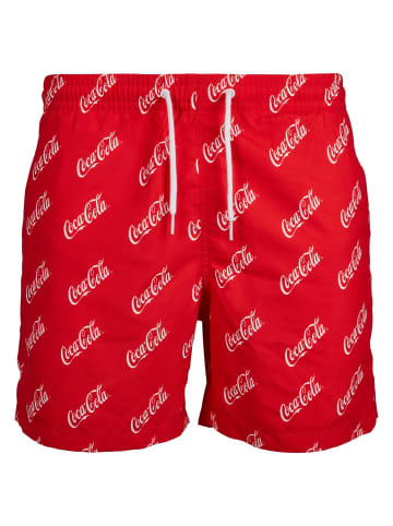 Merchcode Badeshorts in red