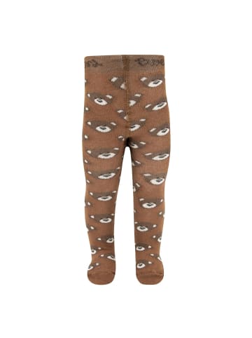 ewers Strumpfhose Bär in braun