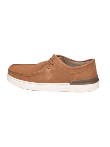 Clarks Mokassin Schnürschuhe in Braun