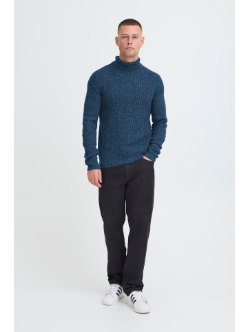 BLEND Rollkragenpullover BHMPatta in Blau