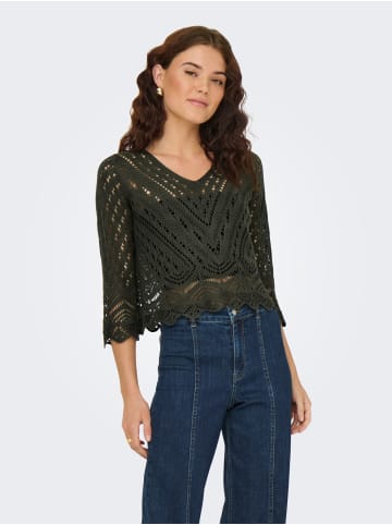 JDY Pullover 'New Sun' in Grün