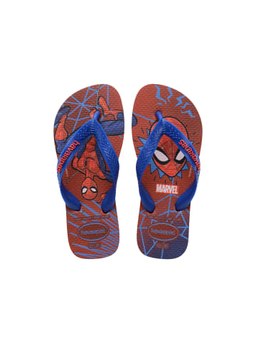 Havaianas Enfiler Tong Kind H. K T Marvel II Rubinrot