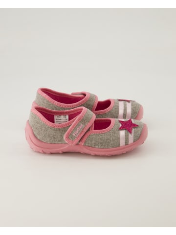 Fischer Hausschuhe in Grau