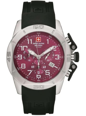 Swiss Alpine Military by Grovana Chronograph für Herren in schwarz