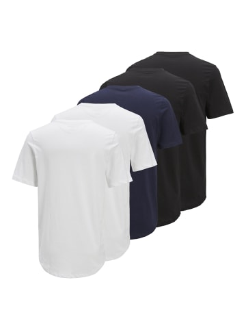 Jack & Jones 5er-Pack T-shirt in White