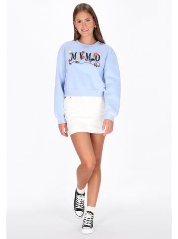 myMo Women Sweatshirt in light blue