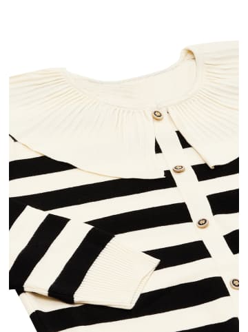 faina Women Cardigan in Weiss Schwarz