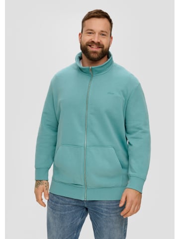 s.Oliver Sweatshirt Jacke in 6557_minze