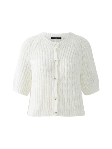 Oui Strickjacke in cloud dancer