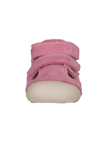 Trollkids Leder-Lauflernschuhe Oppland in wild rose