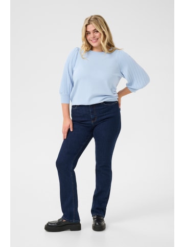 KAFFE curve Strickpullover KCloni Regular fit in Soft Chambray