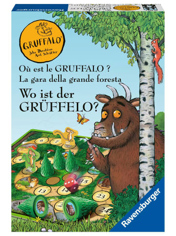 Ravensburger Ravensburger Kinderspiele - 20833 - Wo ist der Grüffelo? - Brettspiel für 2-4...