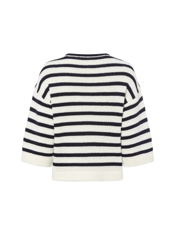 MOSS COPENHAGEN Pullover MSCHLeika Jillena in ecru marine - 0001