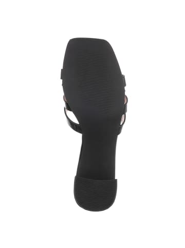 Ital-Design High-Heel Sandalette in Schwarz