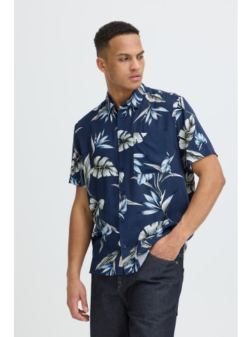 BLEND Kurzarmhemd BHAmelo in Dunkelblau