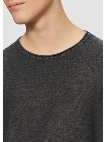 QS Strickpullover langarm in Schwarz