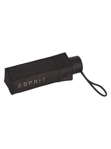 ESPRIT Petito Diamond Taschenschirm 18,5 cm in black