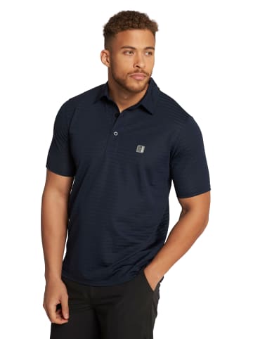 JP1880 Poloshirt in mattes nachtblau