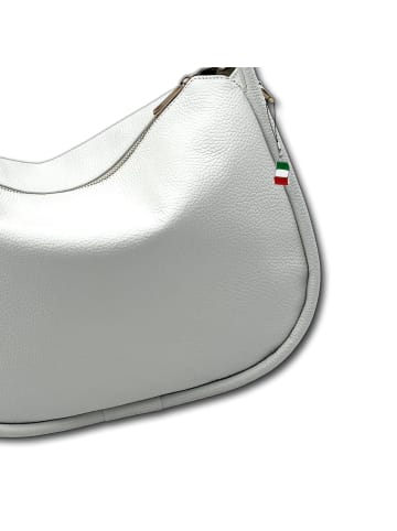 Florence Florence Handtasche Leder weiß ca. 35cm
