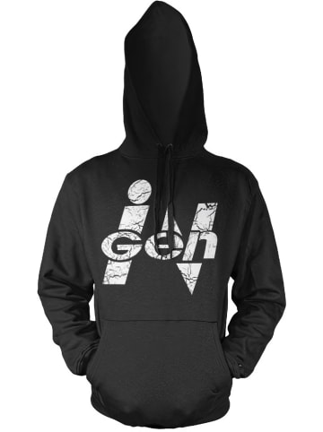 Jurassic Park Hoodie "Igen Big Tall Hoodie" in Schwarz