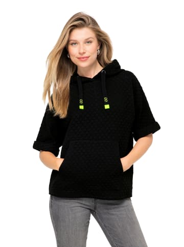 LAURASØN Sweatshirt in schwarz