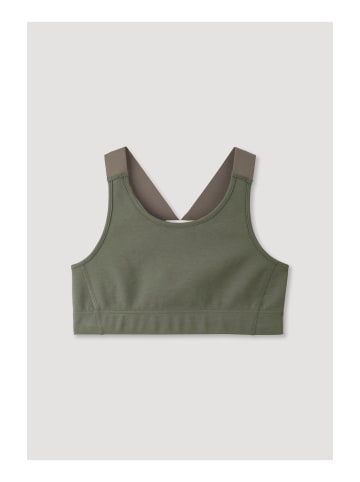 Hessnatur Sport-Top in oliv