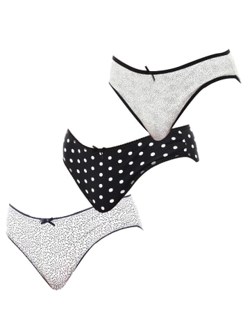Kisses and Love 3er-Set: Pantys in Multicolored